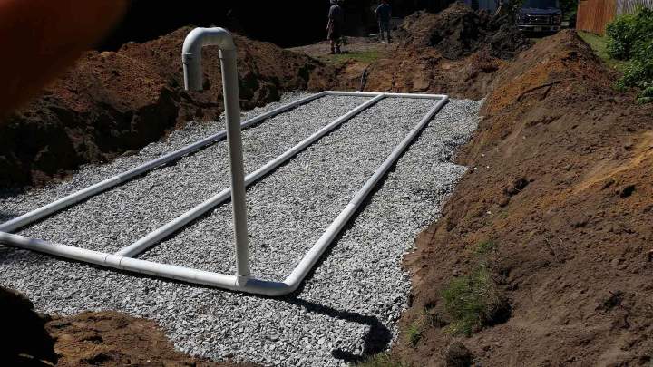 Mise en place champ d'épuration Centre-du-Québec