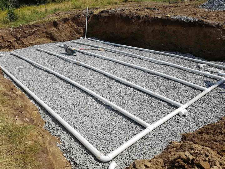 Installation de champ d'épuration Centre-du-Québec