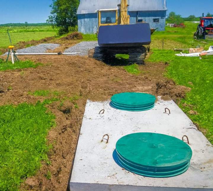 Installation fosse septique Centre-du-Québec